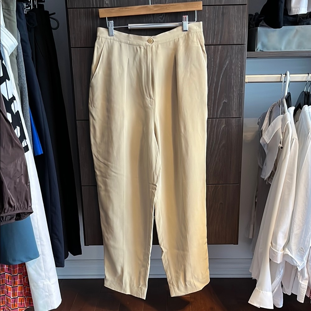 Jones New York silk pants